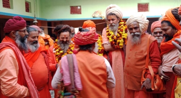 उपाध्यक्ष बनाए गए संतों का स्वागत उपाध्यक्ष बनाए गए संतों का स्वागत