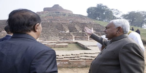 (अपडेट) केसरिया बौद्ध स्तूप में बड़ी संख्या में पर्यटक आते हैं,टूरिस्ट फैसिलिटी सेंटर का निर्माण जल्द करें पूरा : मुख्यमत्री