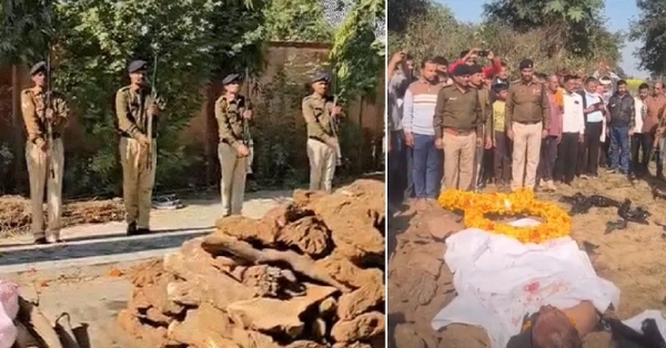 जवानों का राजकीय सम्मान के साथ अंतिम संस्कार जवानों का राजकीय सम्मान के साथ अंतिम संस्कार