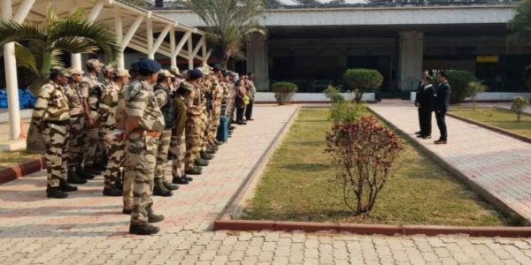 रांची एयरपोर्ट पर बम थ्रेट मॉक एक्सरसाइज, हुई सुरक्षा व्यवस्था की जांच