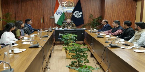 डीजीपी ने 2024 बैच के प्रोबेशनर आईएएस से किया प्रेरक संवाद