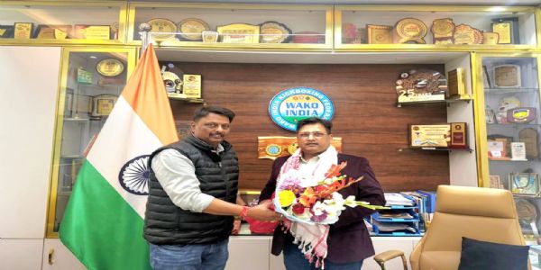 दीपू मिले बॉक्सिंग एसोसिएशन के राष्ट्रीय अध्यक्ष से