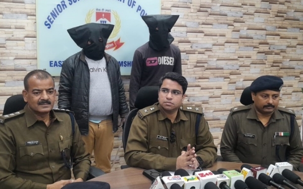 गिरफ्तार आरोपी की जानकारी देते सीटी एसपी कुमार शिवा आशीष गिरफ्तार आरोपी की जानकारी देते सीटी एसपी कुमार शिवा आशीष