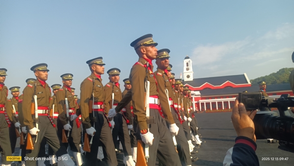 आईएमए पासिंग आउट परेड। आईएमए पासिंग आउट परेड।