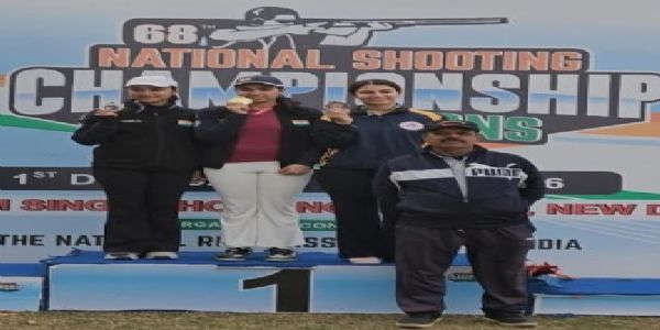 68वीं राष्ट्रीय शूटिंग चैंपियनशिप : रायजा ढिल्लों का दबदबा 68वीं राष्ट्रीय शूटिंग चैंपियनशिप : रायजा ढिल्लों का दबदबा