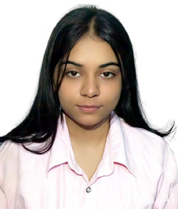 चयनित छात्रा खुशी सिंह। चयनित छात्रा खुशी सिंह।