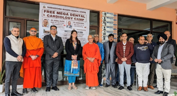 रामकृष्ण मिशन मेडिकल सेंटर में निःशुल्क मल्टी-स्पेशियलिटी हेल्थ कैंप आयोजित, 320 मरीज लाभान्वित रामकृष्ण मिशन मेडिकल सेंटर में निःशुल्क मल्टी-स्पेशियलिटी हेल्थ कैंप आयोजित, 320 मरीज लाभान्वित