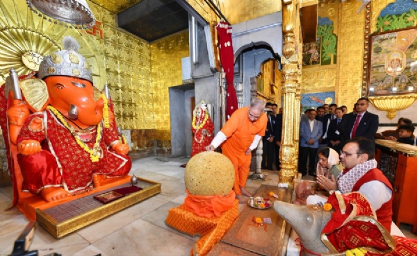 सीएम भजनलाल शर्मा का आज ही के दिन जन्मदिन, गणेश जी के दर्शन से दिन की शुरुआत सीएम भजनलाल शर्मा का आज ही के दिन जन्मदिन, गणेश जी के दर्शन से दिन की शुरुआत