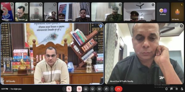 बरेली पुलिस की सख्त चेतावनी: अब नहीं चलेगी सुस्ती, अपराध नियंत्रण सर्वोच्च प्राथमिकता