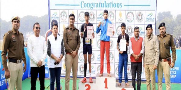 हिसार के बच्चाें ने हरियाणा किड्स एथलेटिक्स चैंपियनशिप में अर्जित किए स्वर्ण पदक