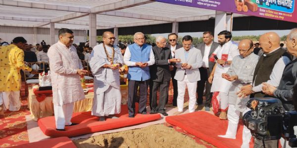 अंतरराष्ट्रीय माहेश्वरी महाधिवेशन व ग्लोबल एक्सपो का भूमि पूजन