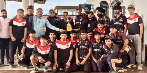 यूटी स्तरीय अंडर-19 बॉयज़ सॉफ्टबॉल टूर्नामेंट का समापन, फाइनल में जम्मू ने श्रीनगर को 4–2 से हराकर खिताब जीता