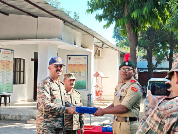 एनसीसी का स्थापना दिवस समारोह आयोजन एनसीसी का स्थापना दिवस समारोह आयोजन