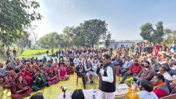 Jasrotia inaugurated the newly constructed playground in Juthana, said that playgrounds create a healthy, disciplined and self-confident generation. Jasrotia inaugurated the newly constructed playground in Juthana, said that playgrounds create a healthy, disciplined and self-confident generation.