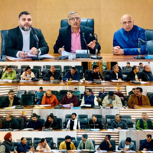 The progress of ongoing works under the District Capital Expenditure Plan 2025-26 was reviewed The progress of ongoing works under the District Capital Expenditure Plan 2025-26 was reviewed