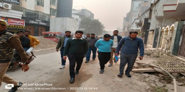 वाराणसी नगर निगम ने शुरू किया येलो स्पॉट को समाप्त करने का अभियान