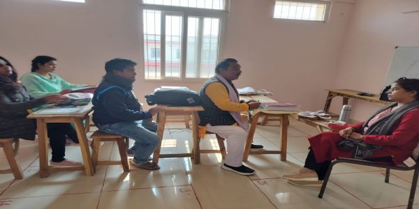 स्नातकोत्तर गृह विज्ञान विभाग में प्रथम अभिभावक शिक्षक बैठक संपन्न