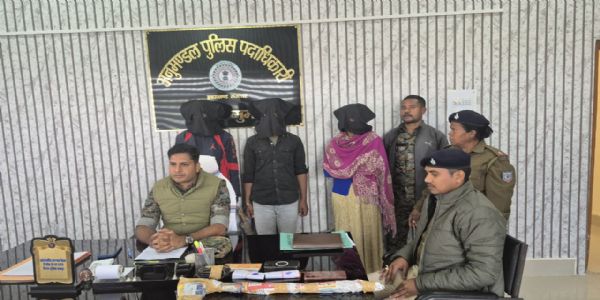 भतीजे की हत्या की सुपारी देनेवाली आरोपित चाची सहित तीन गिरफ्तार