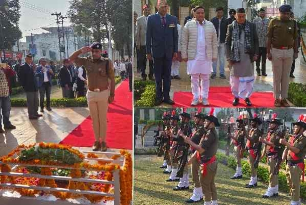 विजय दिवस पर शहीदों को नमन, वीर बलिदानियों को श्रद्धांजलि विजय दिवस पर शहीदों को नमन, वीर बलिदानियों को श्रद्धांजलि