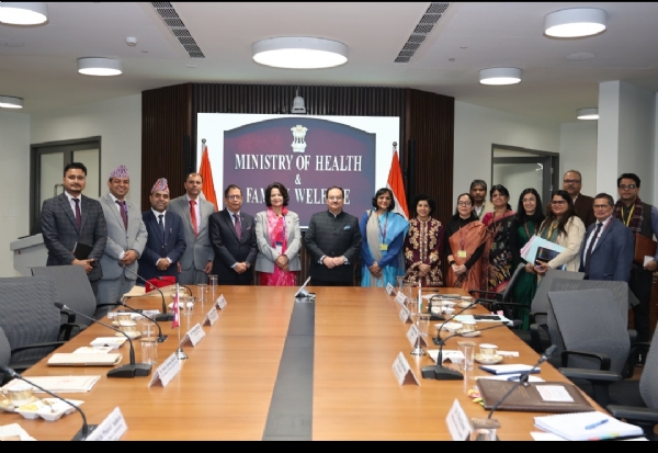 जेपी नड्डा ने नेपाल के स्वास्थ्य मंत्री के साथ की बैठक जेपी नड्डा ने नेपाल के स्वास्थ्य मंत्री के साथ की बैठक