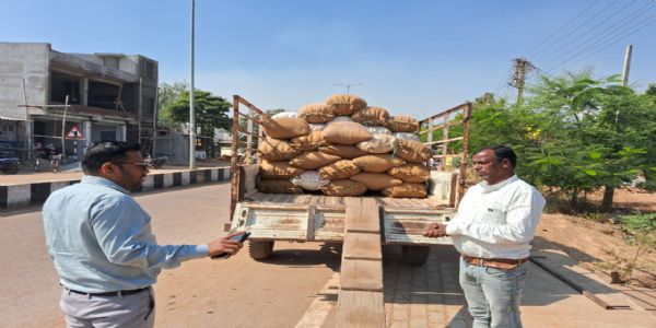 अवैध धान भंडारण व परिवहन पर सख्ती, अब तक दर्ज हुए पकड़े 96 प्रकरण, 4,316.90 क्विंटल अवैध धान जब्त