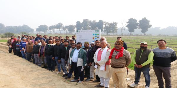 इफको प्रतिनिधिमंडल के साथ 80 प्रगतिशील किसानों ने आइसार्क में कृषि नवाचारों का देखा