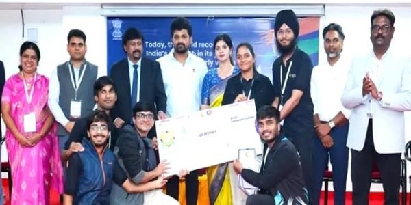 ट्रिपल आईटी इलाहाबाद ने स्मार्ट इंडिया हैकाथॉन जीता
