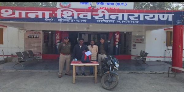जांजगीर-चांपा : अवैध शराब बिक्री पर बड़ी कार्रवाई, दो आरोपित गिरफ्तार