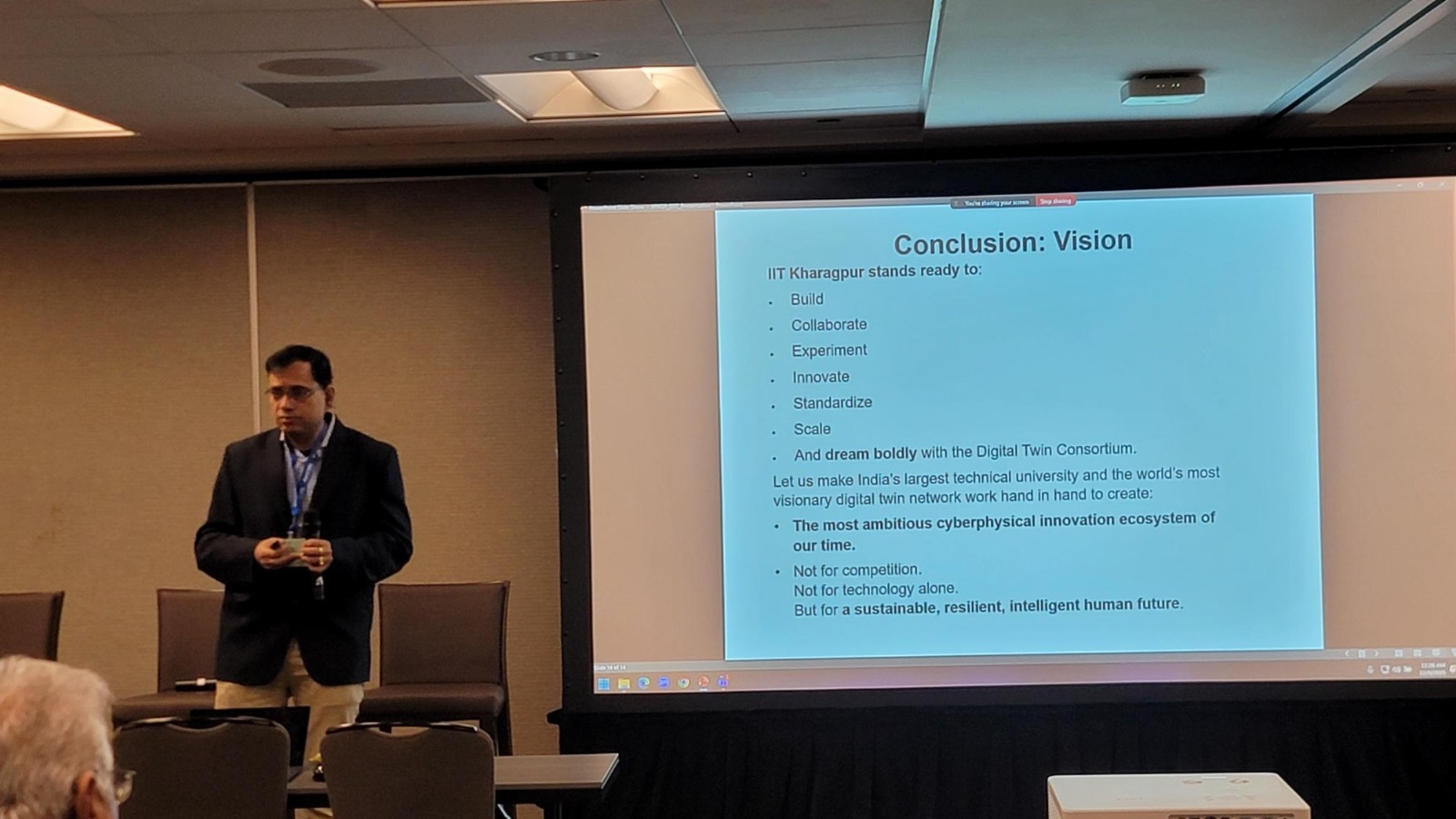 डिजिटल ट्विन कंसोर्टियम सम्मेलन में संबोधित डिजिटल ट्विन कंसोर्टियम सम्मेलन में संबोधित