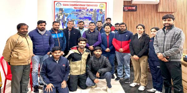 हिन्दू कालेज में अंतरमहाविद्यालयी शूटिंग चैम्पियनशिप एवं ट्रायल्स का आयोजन