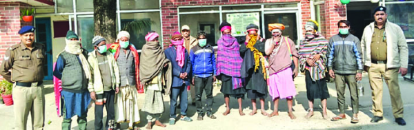 पुलिस गिरफ्त में कालनेमि बाबा पुलिस गिरफ्त में कालनेमि बाबा