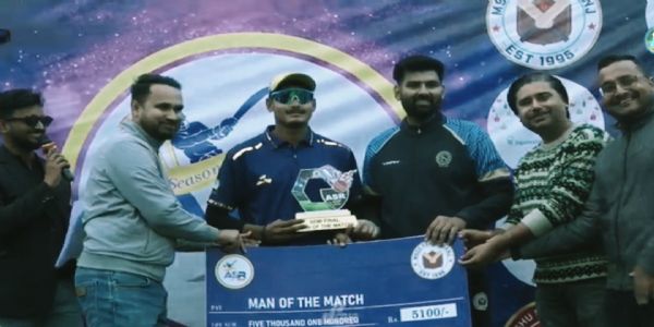 एएसआर कप के दूसरे सेमीफाइनल मैच में फारबिसगंज ने सीवान को 32 रनों से किया पराजित