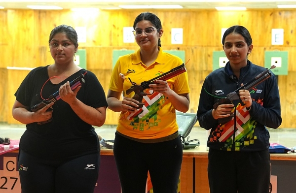 केआईयूजी 2025: शूटिंग में सुरभि राव ने जीता गोल्ड केआईयूजी 2025: शूटिंग में सुरभि राव ने जीता गोल्ड