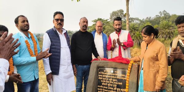 उप स्वास्थ्य केंद्र भवन निर्माण का हुआ शिलान्यास