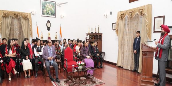 लोक भवन में मनाया गया असम और नगालैंड का स्थापना दिवस