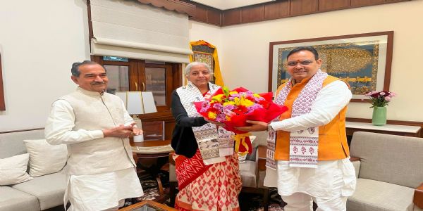 मुख्यमंत्री भजनलाल शर्मा की केंद्रीय पशुपालन,डेयरी एवं पंचायतीराज मंत्री के साथ अहम बैठक