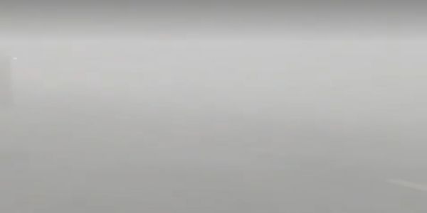 सफेद चादर में लिपटा एनसीआर, कोहरे के चलते दृश्यता रही शून्य