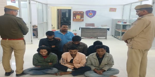 माता का थान : प्रेमी युगल से मारपीट व चाकूबाजी के दस आरोपी गिरफ्तार