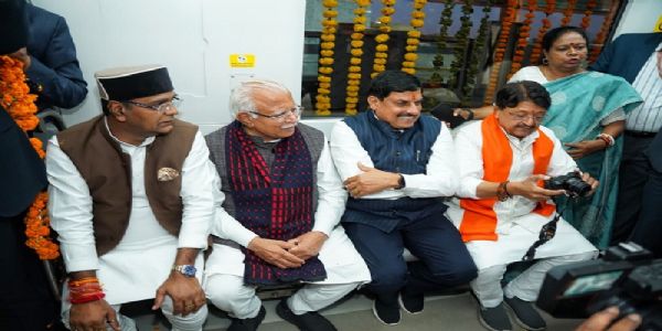 भोपाल मेट्रोल का शुभारंभ कार्यक्रम