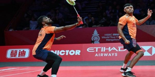 भारत की स्टार पुरुष युगल जोड़ी सात्विकसाईराज रंकीरेड्डी और चिराग शेट्टी