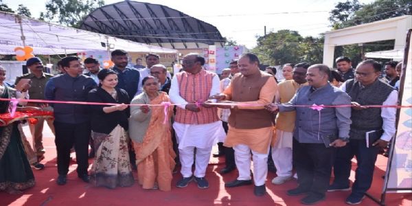 बैतूल में आदि बाजार का शुभारंभ