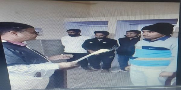 एसीबी ने साइबर क्राइम सिरसा हरियाणा की टीम को छह लाख रुपये की संदिग्ध रिश्वत राशि के साथ पकड़ा