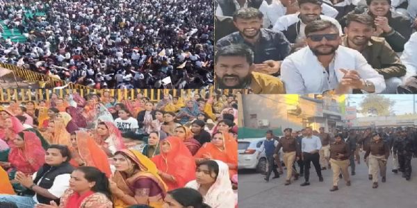 मप्रः हरदा में 11 घंटे चला करणी सेना का जनक्रांति आंदोलन, राजनीतिक दल बनाने का किया ऐलान