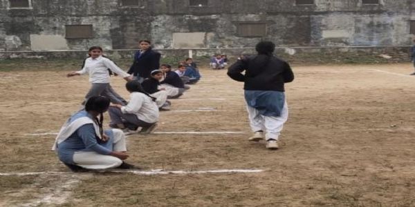 खो खो प्रतियोगिता में शिवा जी हाउस की बालिकाओं ने मारी बाजी