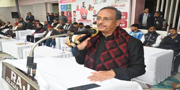 सांसद खेल से मिल रहा है नए खिलाडियों को अवसर : डा दिनेश शर्मा