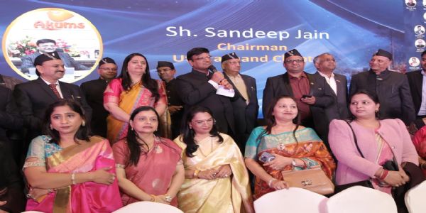 जैन इंटरनेशनल ट्रेड ऑर्गनाइजेशन उत्तराखंड के अध्यक्ष बने संदीप जैन