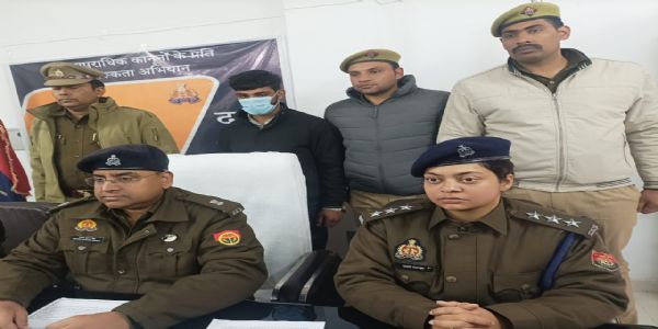 फर्रुखाबाद में वसूली एजेंट से 7 लाख की लूट का खुलासा, मास्टर माइंड गिरफ्तार