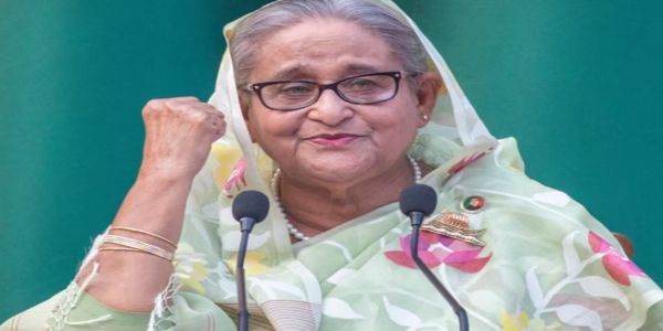 बांग्लादेश की अपदस्थ प्रधानमंत्री शेख हसीना। फोटो - इंटरनेट मीडिया