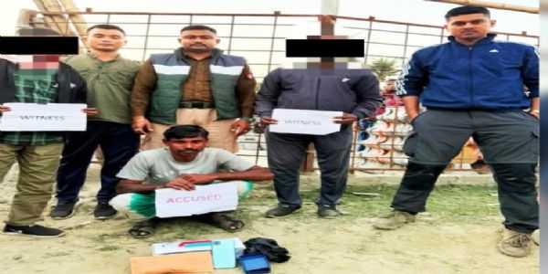 ड्रग्स समेत तस्कर तरफ्तार