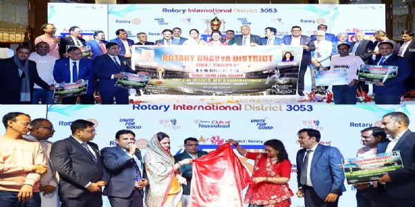 रोटरी मरुधरा भव्य क्रिकेट टूर्नामेंट 8 जनवरी से, ट्रॉफी का अनावरण